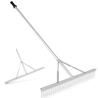 Landscape Rake 36 Inch, Aluminum Rake Head