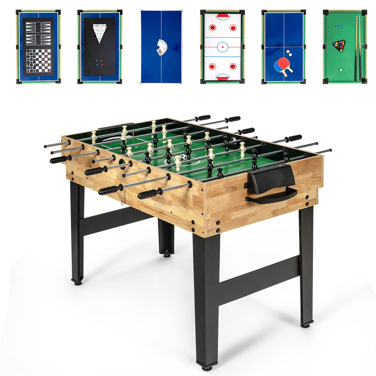 Multi Game Soccer Table Set/Foosball Table