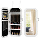 Lockable Full-Length Mirror Jewelry Cabinet