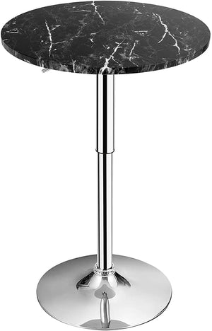Giantex Modern Bar Table w/Marble Patterns (only table)