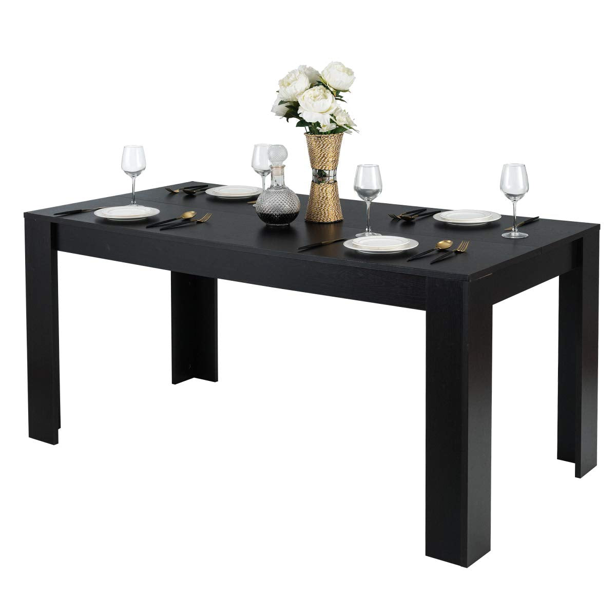 Giantex 160 CM Extension Dining Table