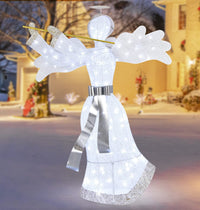 LED Christmas Light, Pre-lit Lighted 3D Angel