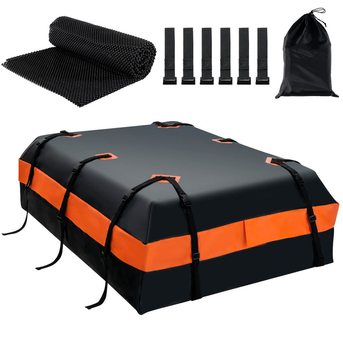 600L/21 Cubic Feet Rooftop Cargo Carrier, Waterproof Car Roof Bag for All Vehicles