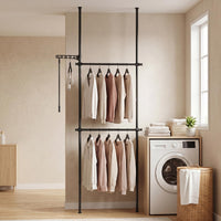 Giantex Adjustable Floor to Ceiling Clothes Rack