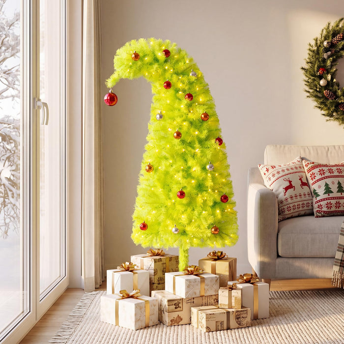 1.5M Pre-Lit and Pre-Decorated Christmas Tree with 4 Lighted Gift Boxes
