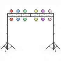 Portable Lighting stand System, Height Adjustable DJ Light Stand