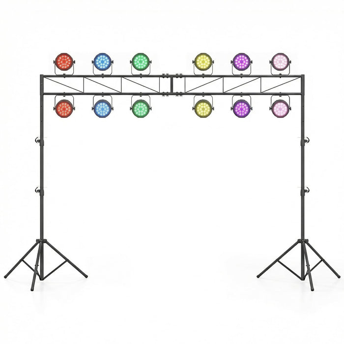 Portable Lighting stand System, Height Adjustable DJ Light Stand