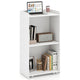 Giantex Rolling Lectern Stand, 105cm Presentation Podium with 2 Storage Shelves