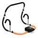 Portable Ab Mat Trainer with Padded Headrest for Core Muscle Strength Sit Up Training
