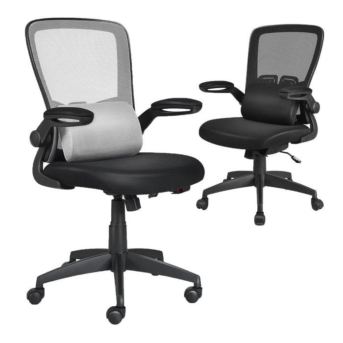 Giantex Lightweight Mesh Office Chair, Ergonomic Reclining Swivel Executive Chair w/Adjustable Backrest