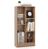 5-Cube 50 cm Bookshelf Freestanding Storage Organizer Wood Display Shelf