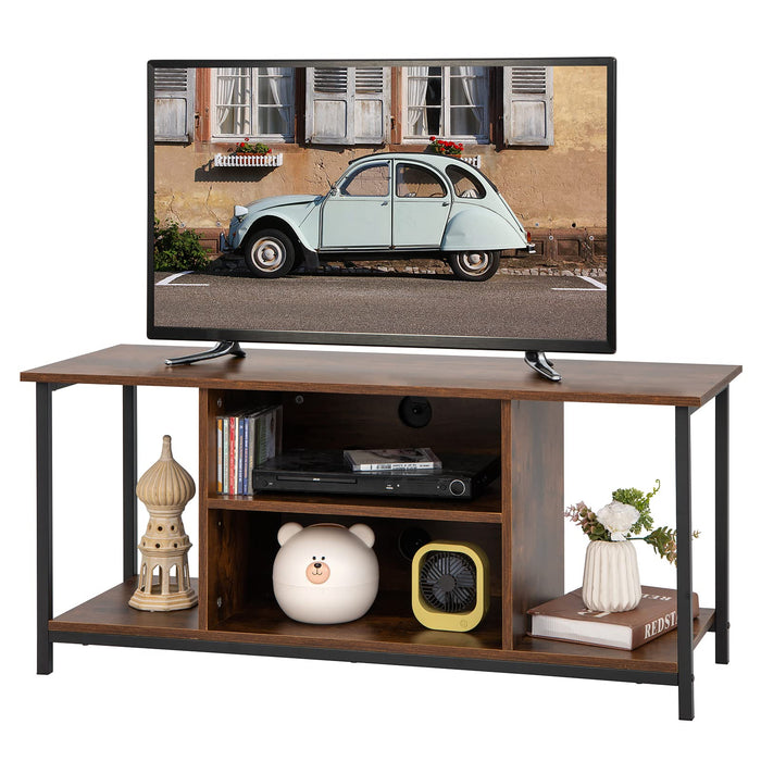 Giantex TV Stand for TVs up to 50”, Retro Entertainment Center