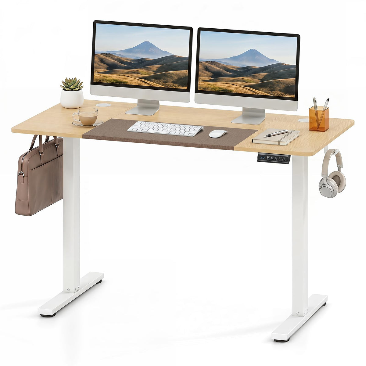 Giantex 120 CM Standing Desk, Height Adjustable Stand Up Desk