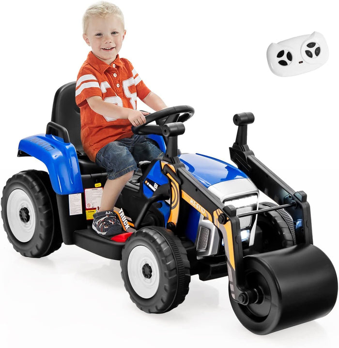 Ride on Car, 12V Road Roller with Remote Control