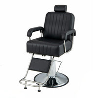 360° Swivel Salon Chair with Adjustable Headrest
