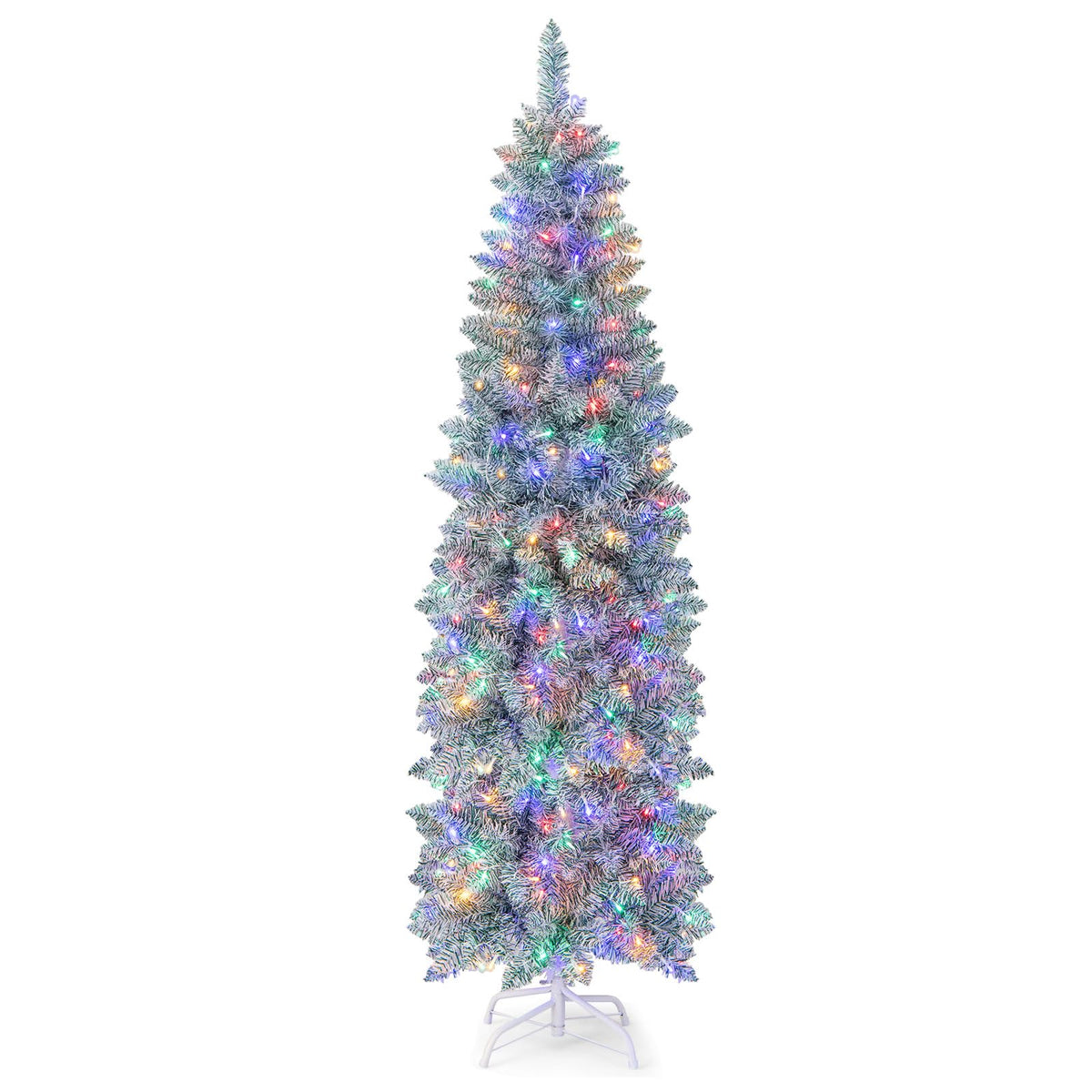 150CM/183CM Hinged Holiday Decoration Pencil Tree for Home/ Office Party Decoration