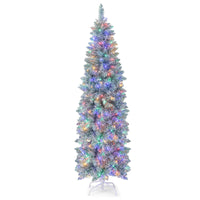 150CM/183CM Hinged Holiday Decoration Pencil Tree for Home/ Office Party Decoration