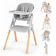 7-in-1 Convertible Foldable Baby High Chair w/Adjustable Tray