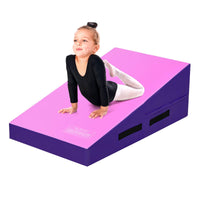 Incline Gymnastics Mat, Gym Fitness Skill Shape Tumbling Mat