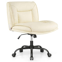 Cross Legged Chair with Wheels