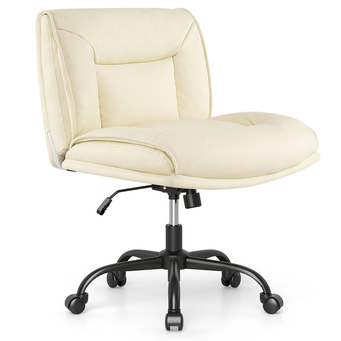 Cross Legged Chair with Wheels