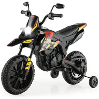Licensed Aprilia Kids Ride On Motorcycle with 2 Training Wheels