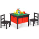 2-in-1 Kids Activity Table and Chair Set with Storage