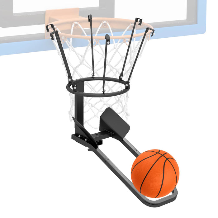 180 Degree Heavy-Duty Basketball Return Attachment with 6 Sturdy Hooks