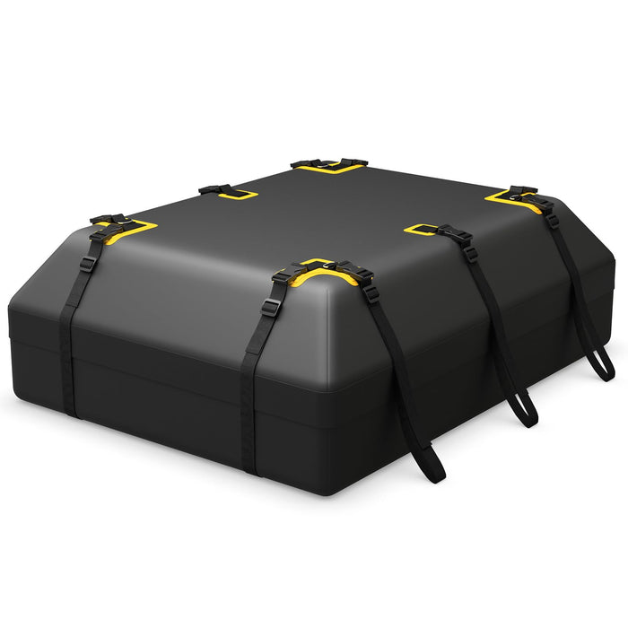 595 L Car Roof Bag with Door Hooks and Non-slip Mat
