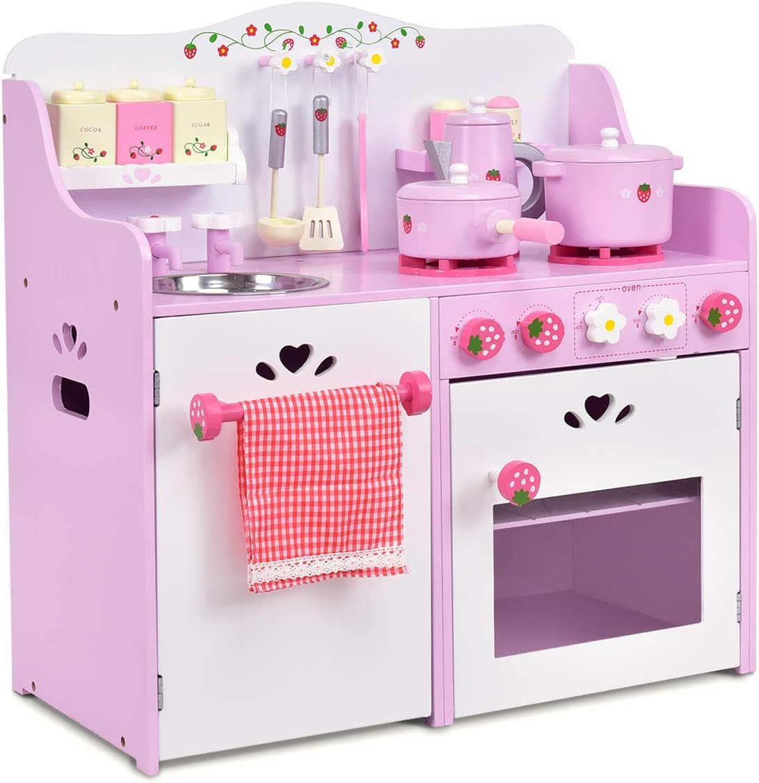 Cooking Toys with Utensils Appliances for Kids