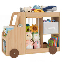 Toy Storage Organizer Kids Bookshelf with Open Shelves