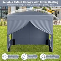 3 x 3 m Pop up Canopy Tent Outdoor Patio Commercial Sunshade Shelter