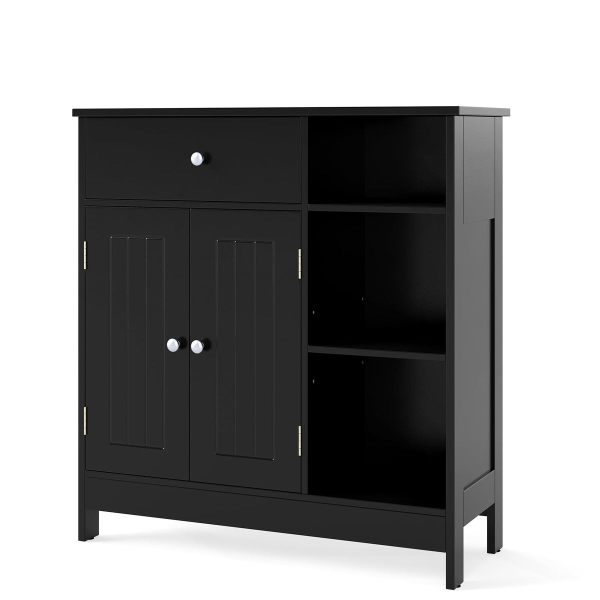 Giantex Bathroom Floor Cabinet, Freestanding Kitchen Cupboard Storage Organizer