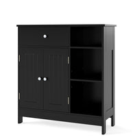 Giantex Bathroom Floor Cabinet, Freestanding Kitchen Cupboard Storage Organizer