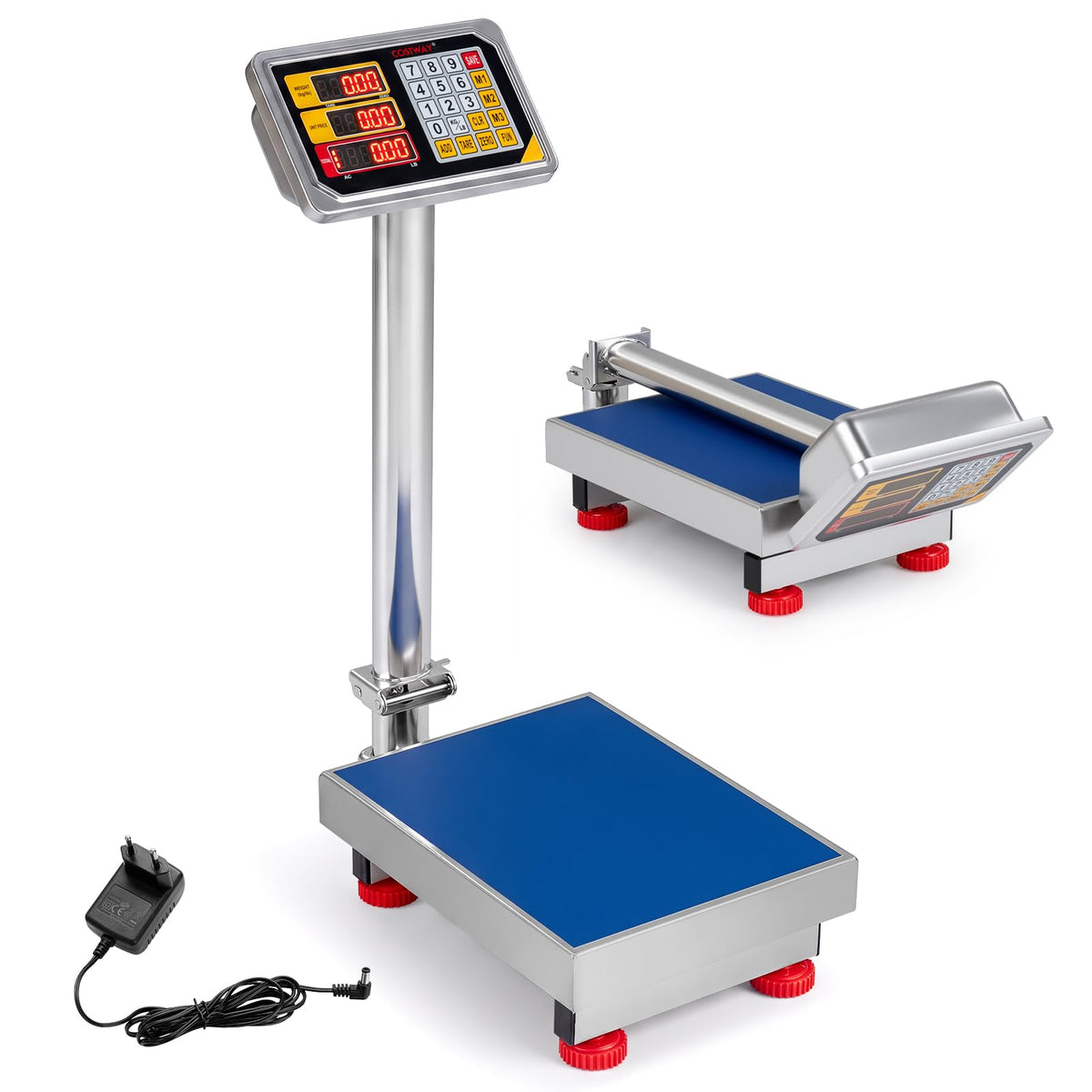 Giantex 150KG Heavy Duty Digital Folding Platform Scale