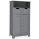 Giantex Bathroom Floor Cabinet, Storage Cabinet, Standing Cupboard for Kitchen