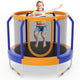 Giantex 48'' Trampoline for Kids, Toddler Trampoline with Safety Enclosure Net
