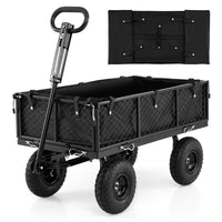 400 KG Utility Wagon with 26 CM All-Terrain Tires and Rotating Handle