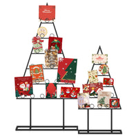 2 Pack Christmas Card Holder, Holiday Card Display Stand