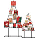 2 Pack Christmas Card Holder, Holiday Card Display Stand