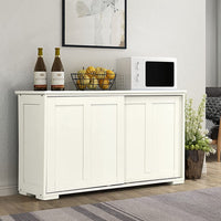 Giantex Buffet Sideboard Cabinet, Home Storage Cabinet Shelf