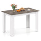 Giantex 120 CM Dining Table for 4-6, Wooden Rectangular Table