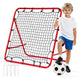 Foldable Soccer Rebounder Net with Adjustable Bounce Back