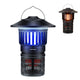 Outdoor Fly Trap with Light, Rechargeable Electric Bug Catcher