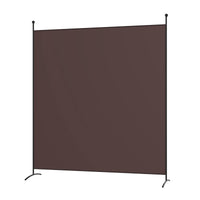 Giantex Single Panel Room Divider, Partition Privacy Screen with Curved Support Feet