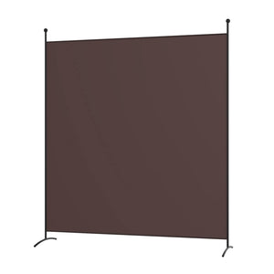 Giantex Single Panel Room Divider, Partition Privacy Screen with Curved Support Feet