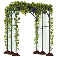 Large Garden Arch Trellis for Climbing Plants Outdoor