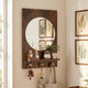 Giantex Bathroom Mirror w/Storage Shelf & Hanging Hooks