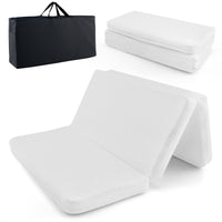 Tri-fold Pack and Play Mattress Pad, Dual Sided Baby Foam Playard Mattresses