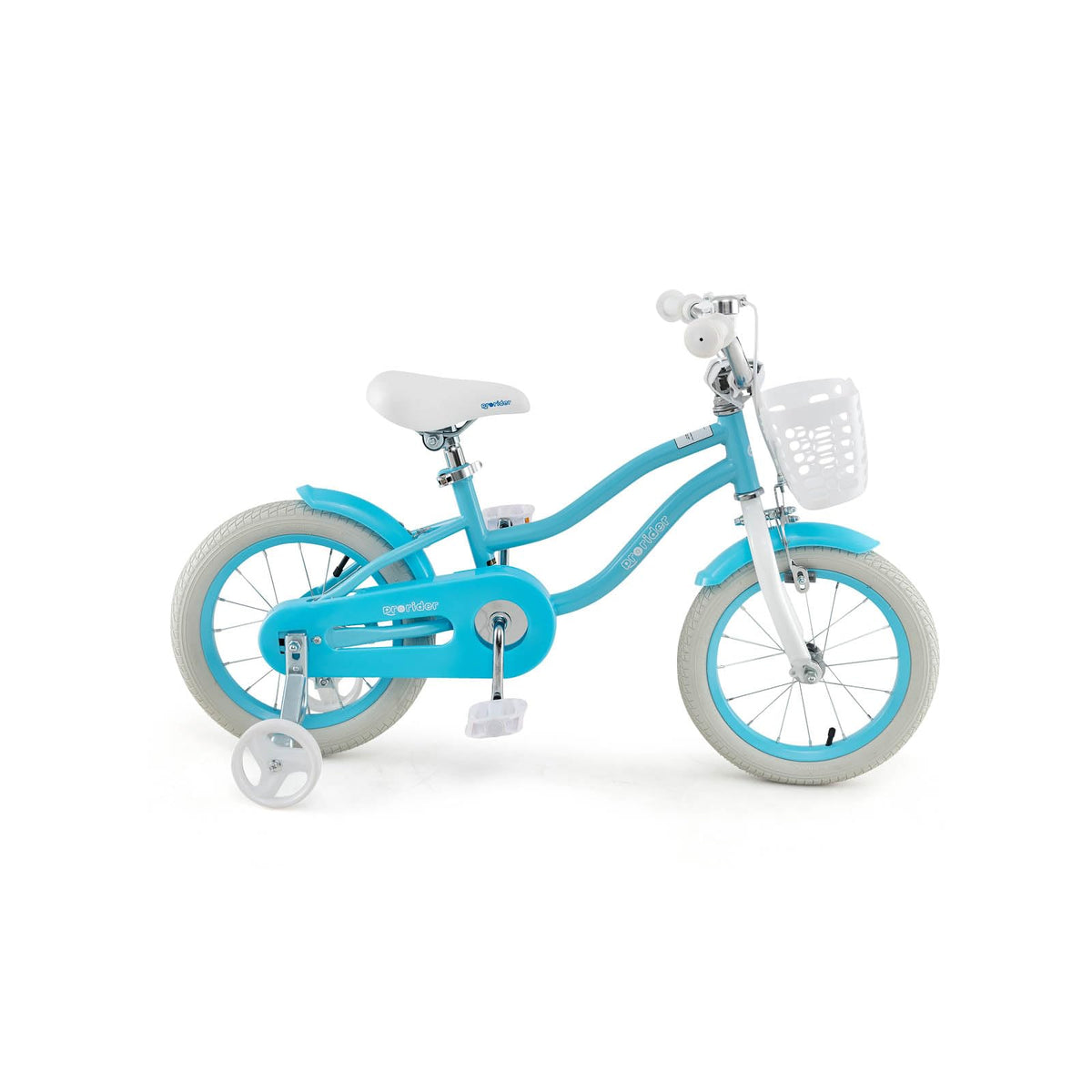 Kids Bike, 14 16 18 Inch Boys Girls Bike for 3-8 Years w/Training Wheels